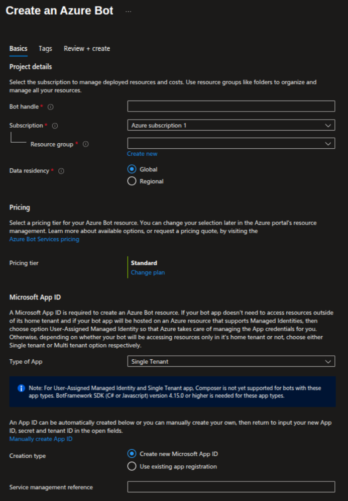 Microsoft Bot Framework