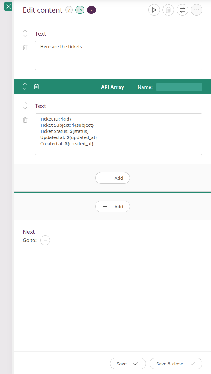 Zendesk Ticketing